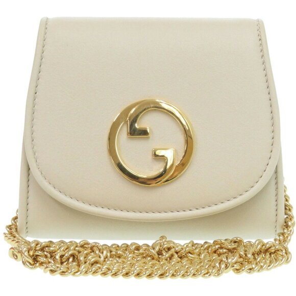 GUCCI White Leather Wallet - Picture 1 of 11